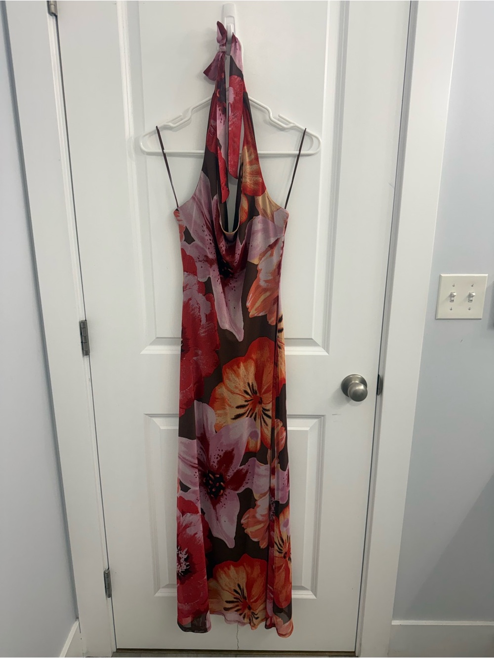 Thirty Thirty Floral Maxi Halter Dress